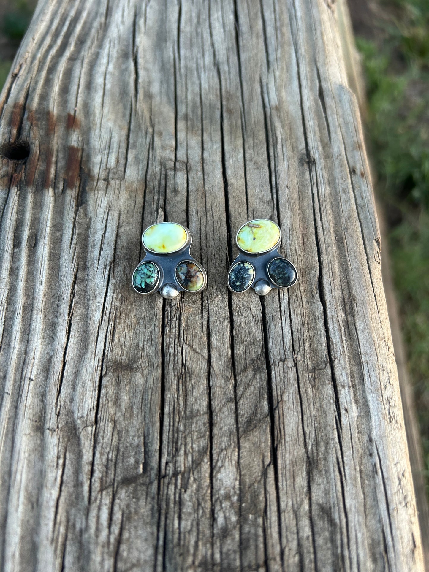 Palomino and Newlander Stud earrings