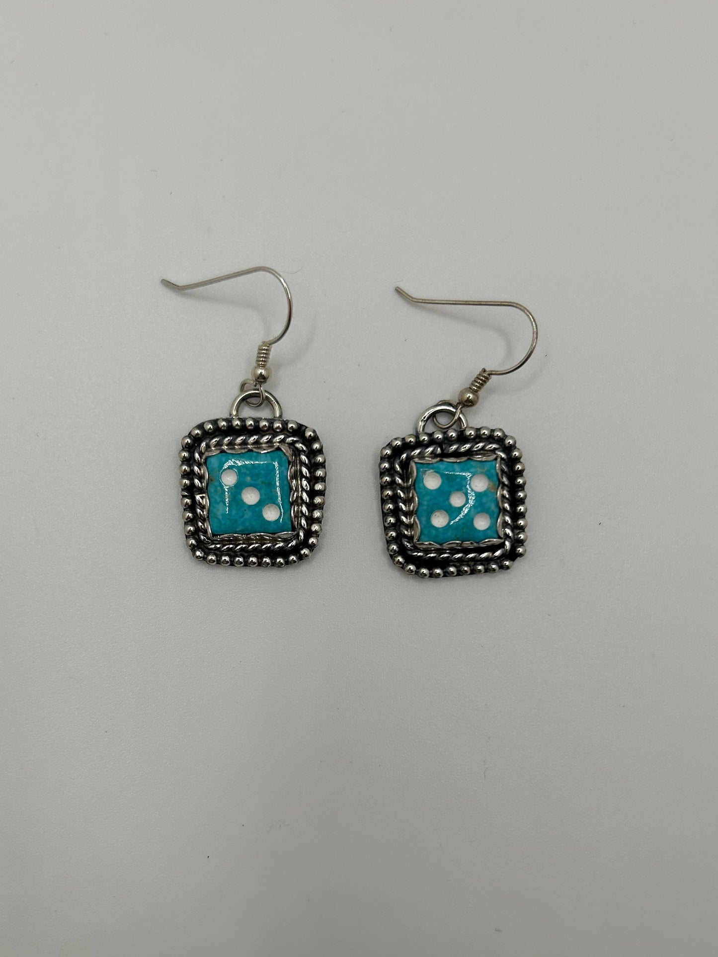 Dangle Sonoran Dice Earrings