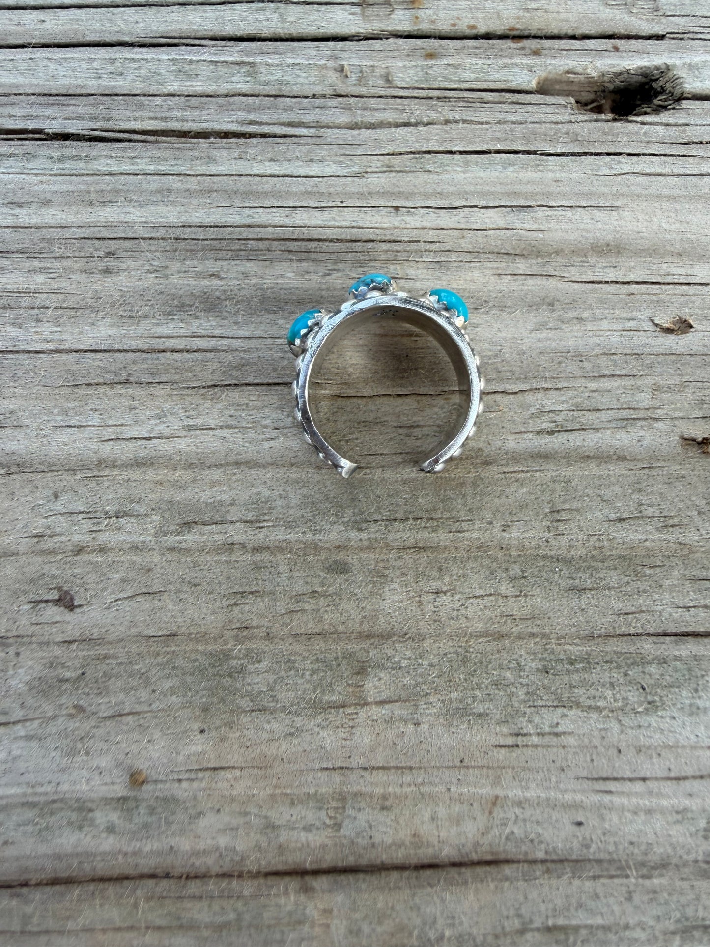 Sonoran Turquoise adjustable Band Ring.