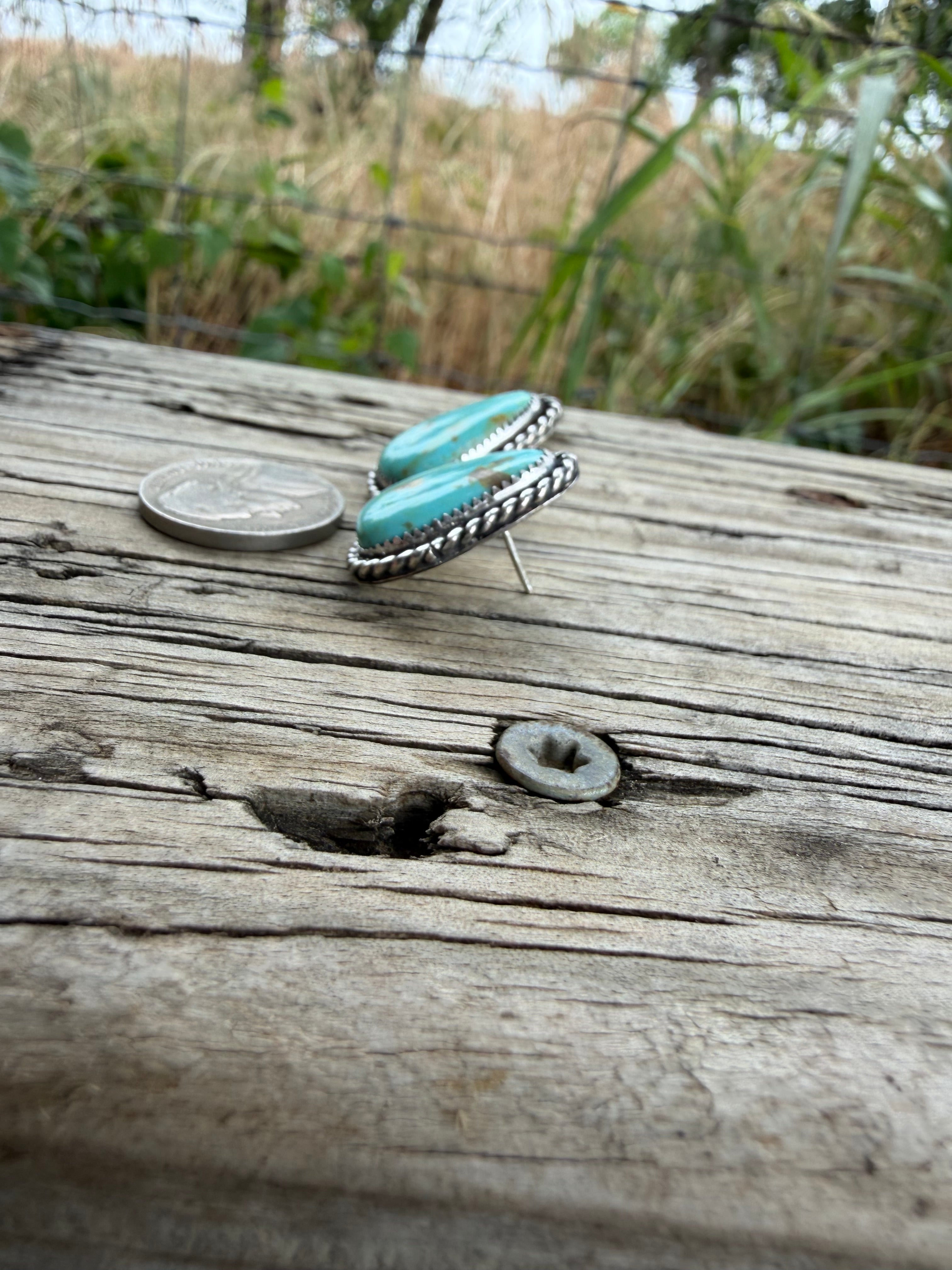 Campitos studs – Lujan Silver