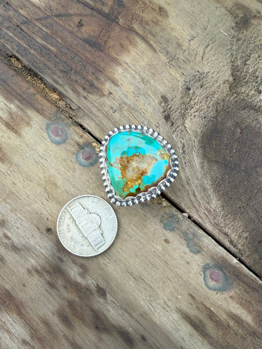 Kingman Teardrop ring