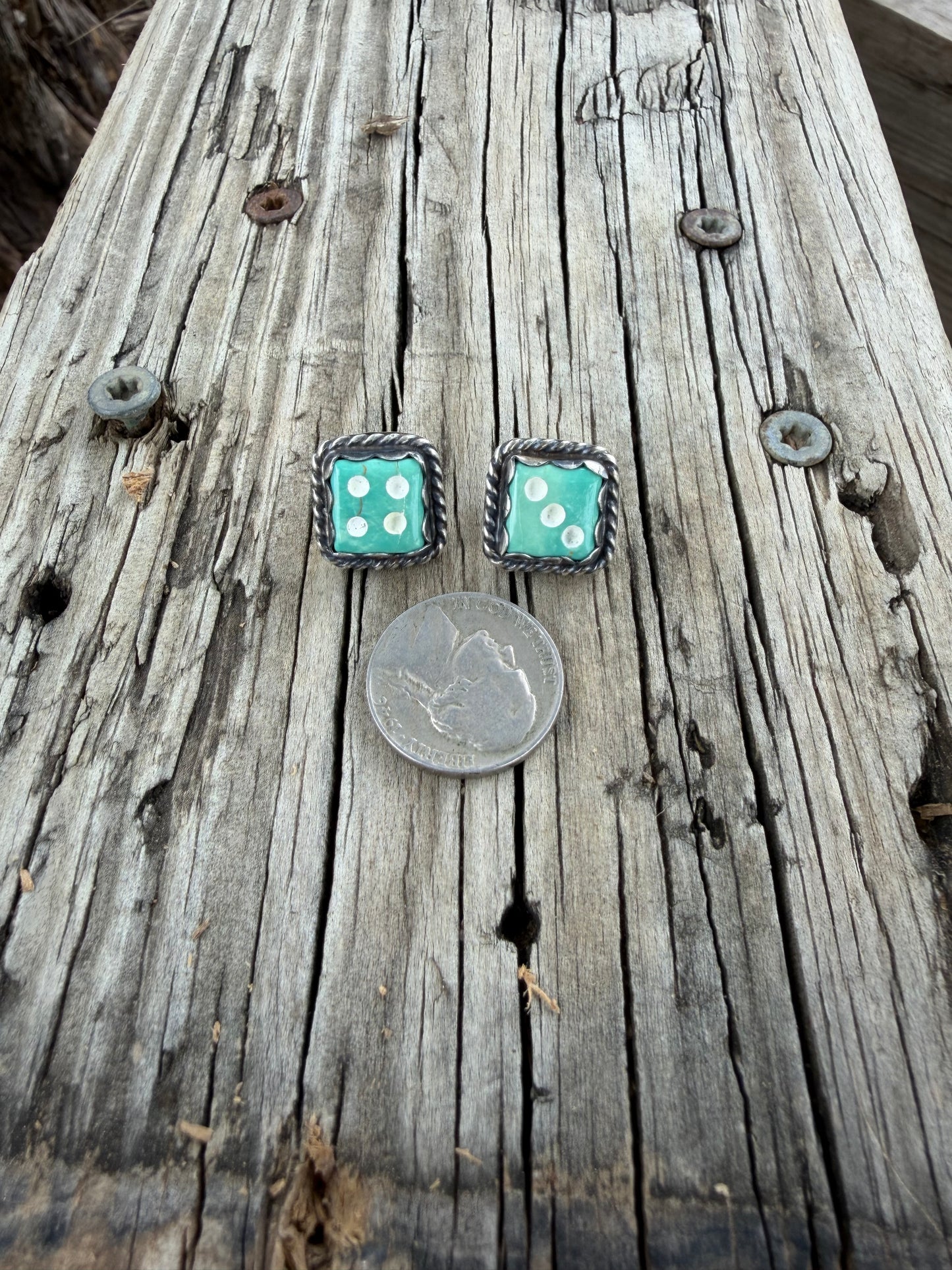 Kingman Dice Studs