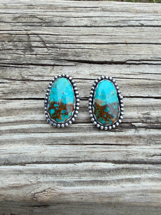 Easter blue Studs