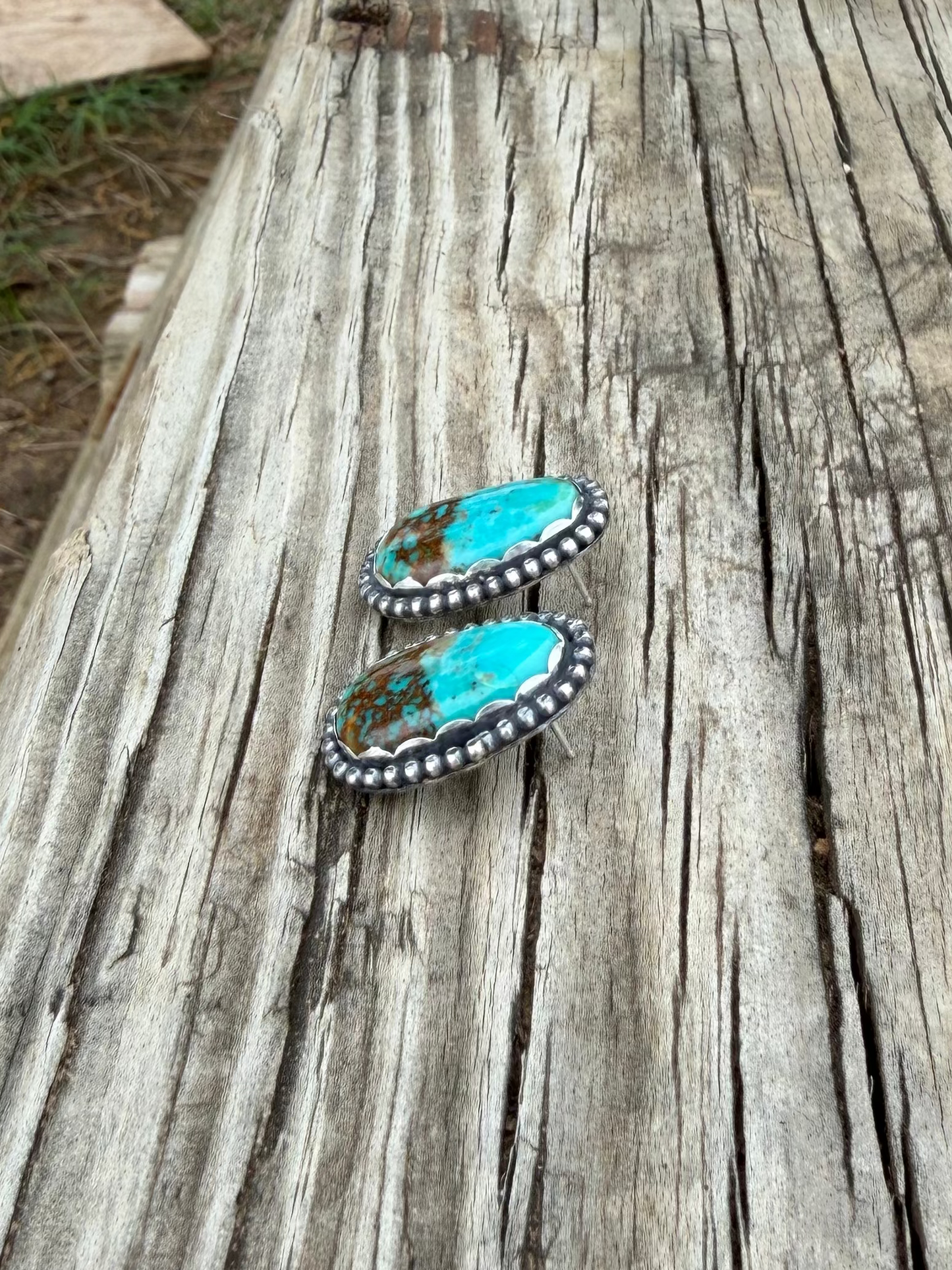 Easter blue Studs