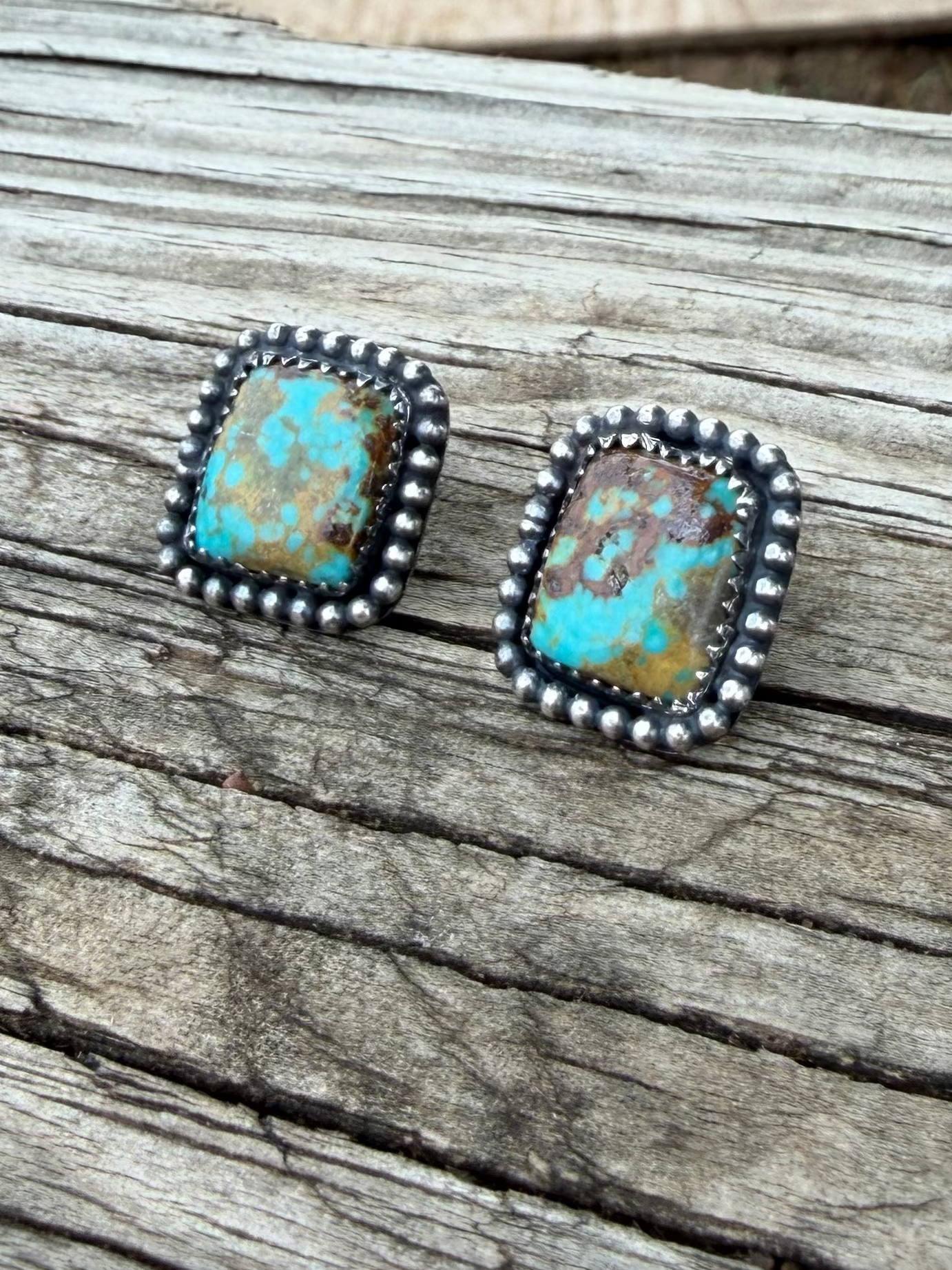 Square Kingman Studs