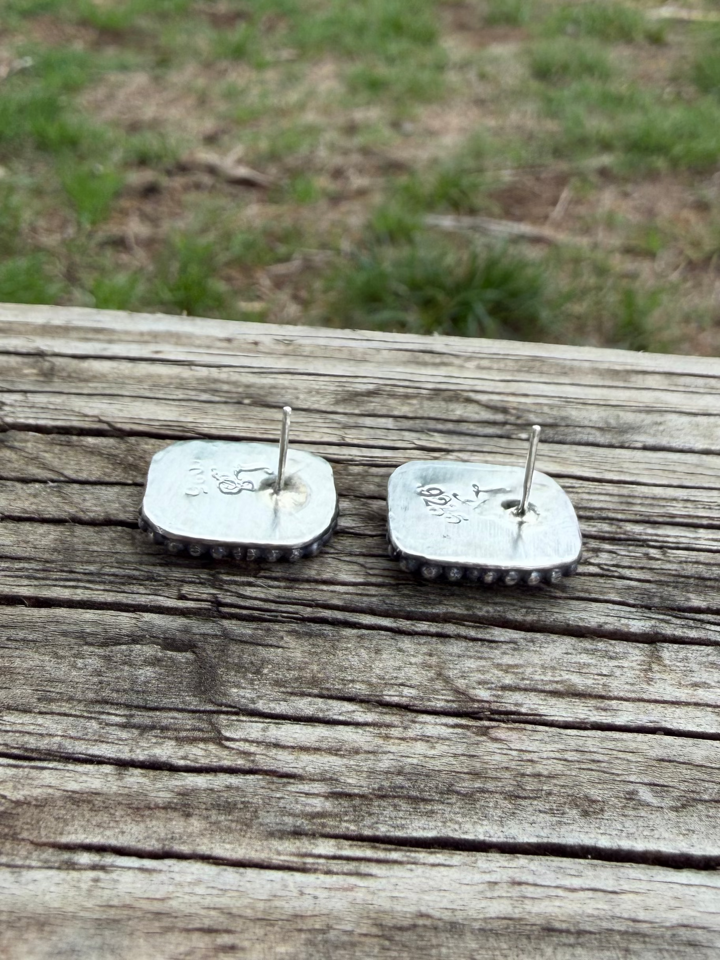 Square Kingman Studs