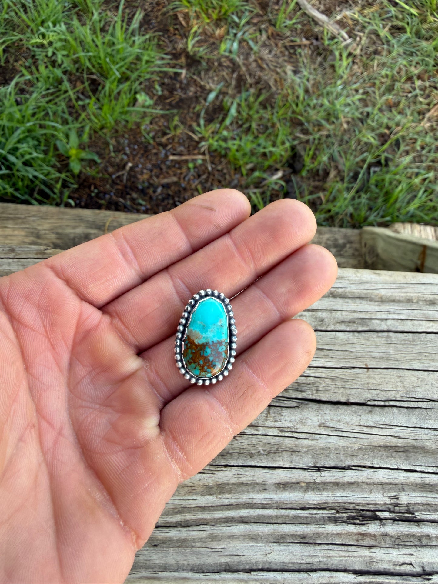 Easter blue Studs