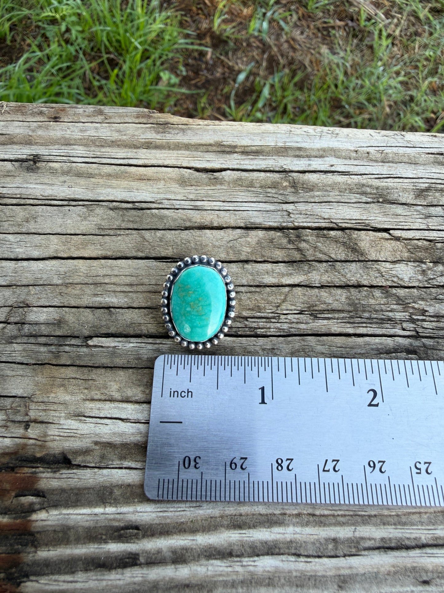 Oval Kingman Studs
