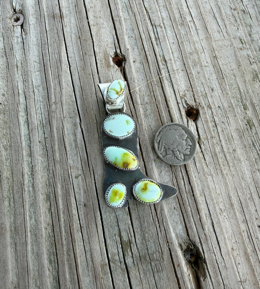 Palomino boot pendant