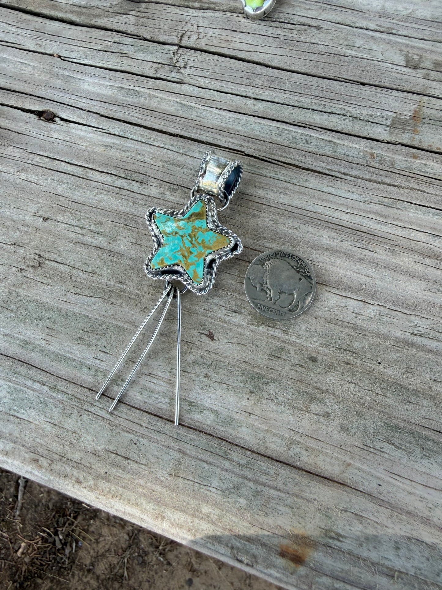 Chilean star pendant