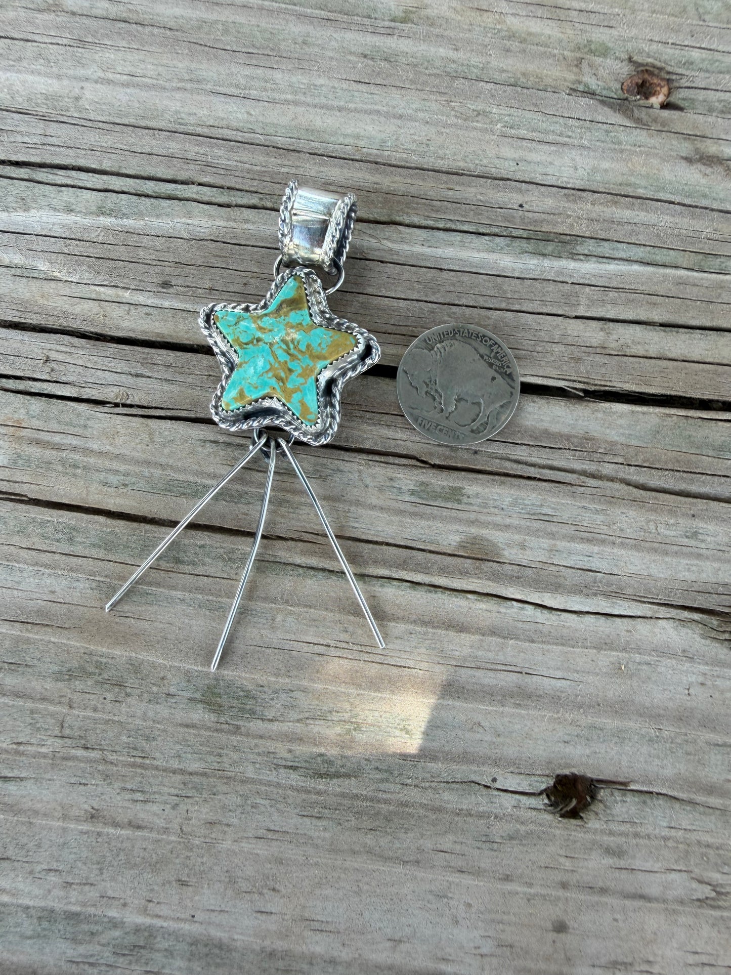 Chilean star pendant