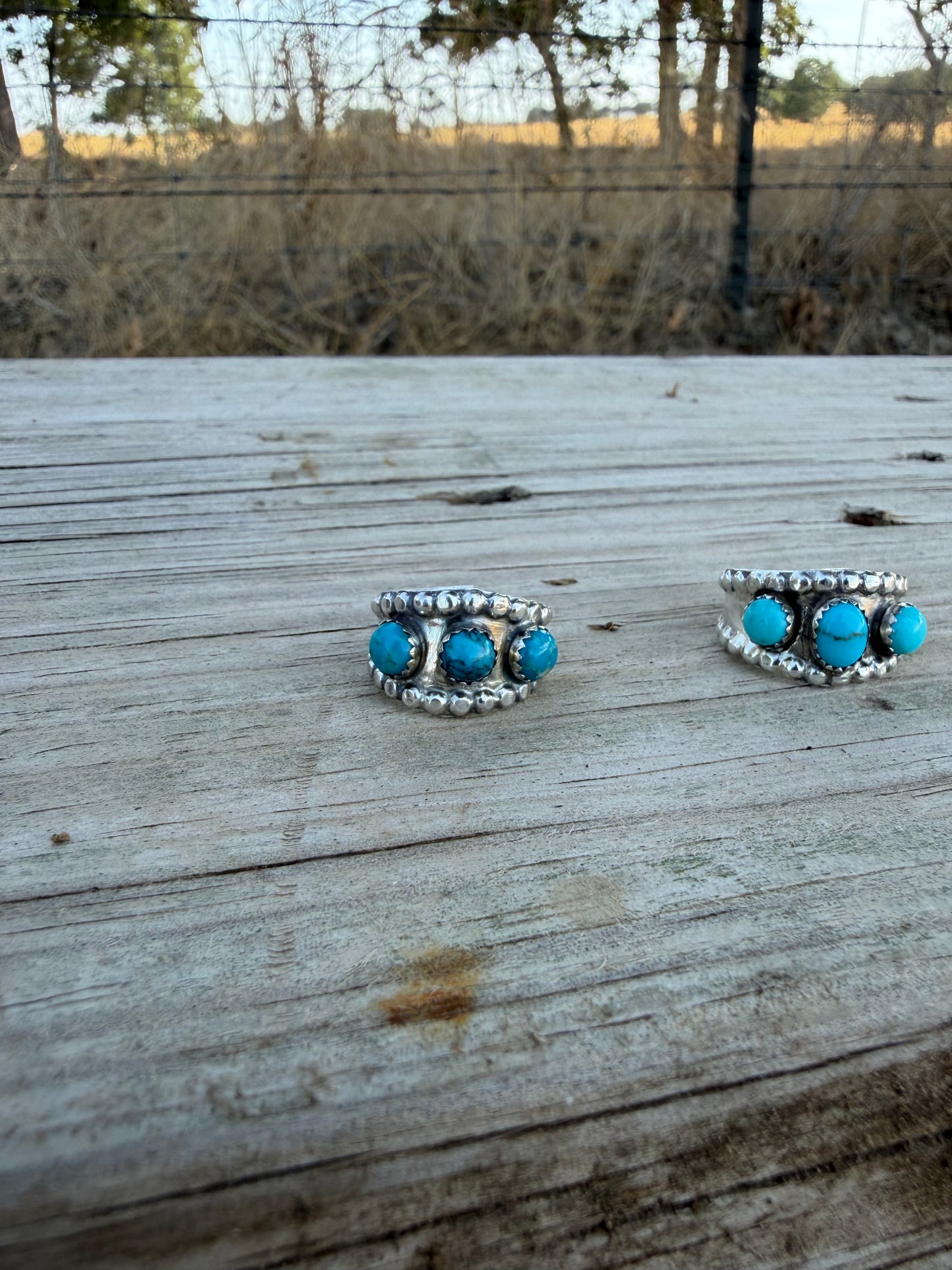 Sonoran Turquoise adjustable Band Ring.