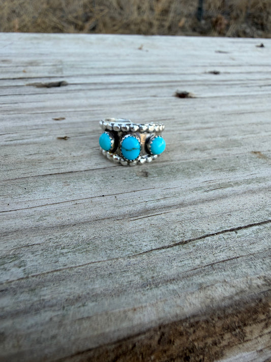 Sonoran Turquoise adjustable Band Ring