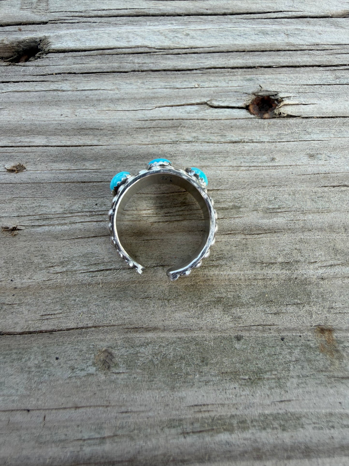 Sonoran Turquoise adjustable Band Ring